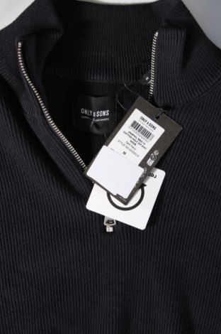 Ανδρικό πουλόβερ Only & Sons, Μέγεθος M, Χρώμα Μπλέ, Τιμή 13,51 €