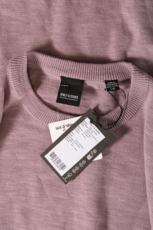 Pánsky sveter  Only & Sons, Veľkosť L, Farba Fialová, Cena  13,51 €
