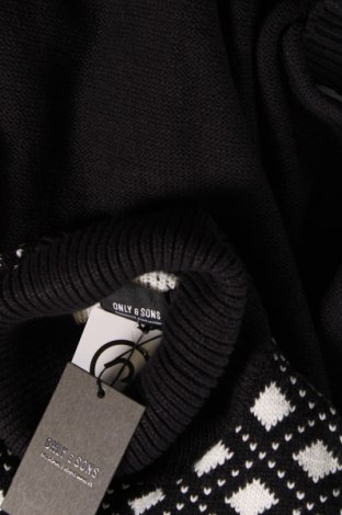 Ανδρικό πουλόβερ Only & Sons, Μέγεθος L, Χρώμα Μαύρο, Τιμή 13,51 €