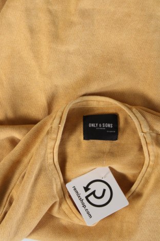 Pánský svetr  Only & Sons, Velikost L, Barva Žlutá, Cena  220,00 Kč
