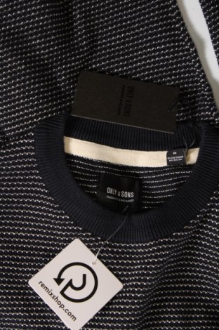 Ανδρικό πουλόβερ Only & Sons, Μέγεθος M, Χρώμα Πολύχρωμο, Τιμή 13,51 €