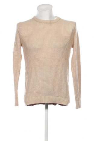 Herrenpullover Originals By Jack & Jones, Größe M, Farbe Beige, Preis € 30,54