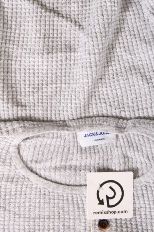 Мъжки пуловер Originals By Jack & Jones, Размер XL, Цвят Сив, Цена 20,06 лв.