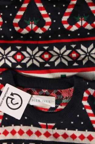 Мъжки пуловер Pier One, Размер S, Цвят Многоцветен, Цена 16,53 лв.