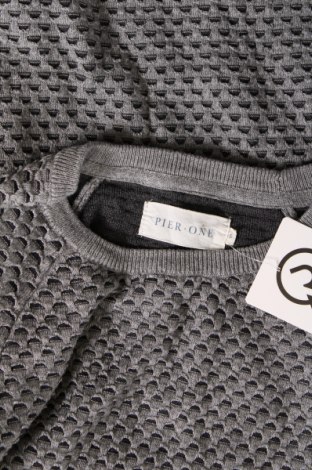 Herrenpullover Pier One, Größe S, Farbe Grau, Preis € 11,50