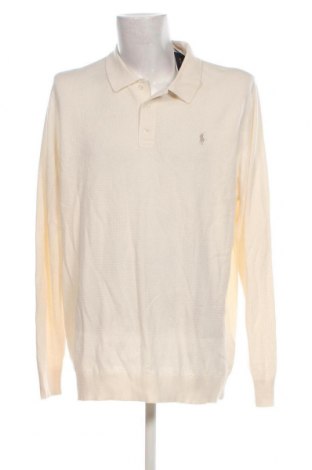 Ανδρικό πουλόβερ Polo By Ralph Lauren, Μέγεθος XXL, Χρώμα Εκρού, Τιμή 90,62 €