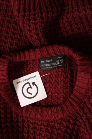 Herrenpullover Pull&Bear, Größe M, Farbe Rot, Preis 8,90 €