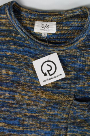 Męski sweter Q/S by S.Oliver, Rozmiar L, Kolor Kolorowy, Cena 64,16 zł