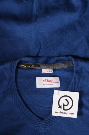 Pulover de bărbați S.Oliver, Mărime XL, Culoare Albastru, Preț 65,99 Lei