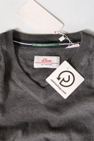 Ανδρικό πουλόβερ S.Oliver, Μέγεθος S, Χρώμα Γκρί, Τιμή 24,29 €