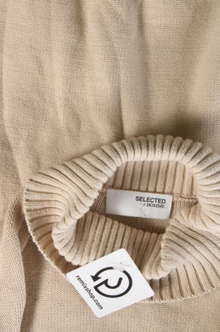 Męski sweter Selected Homme, Rozmiar XL, Kolor Beżowy, Cena 123,14 zł