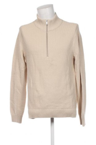 Ανδρικό πουλόβερ Selected Homme, Μέγεθος L, Χρώμα Εκρού, Τιμή 25,80 €