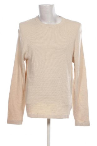 Мъжки пуловер Selected Homme, Размер XXL, Цвят Бежов, Цена 53,90 лв.