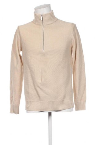 Herrenpullover Selected Homme, Größe M, Farbe Beige, Preis 25,80 €