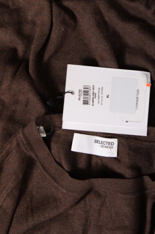 Herrenpullover Selected Homme, Größe XL, Farbe Braun, Preis € 25,80