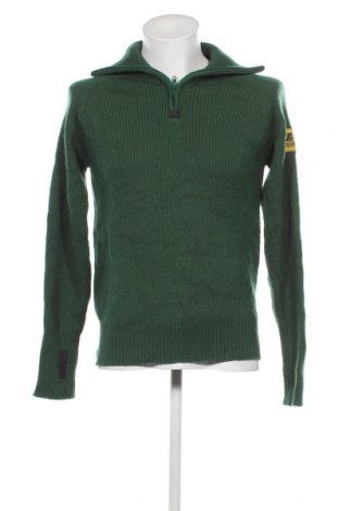 Ανδρικό πουλόβερ Snickers, Μέγεθος S, Χρώμα Πράσινο, Τιμή 11,87 €