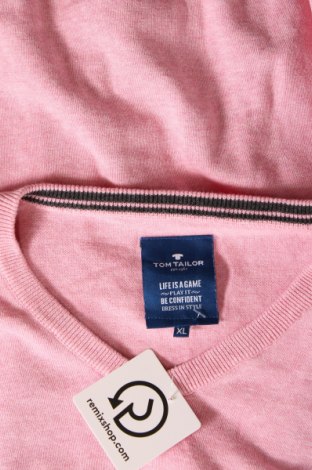 Herrenpullover Tom Tailor, Größe XL, Farbe Rosa, Preis 14,67 €