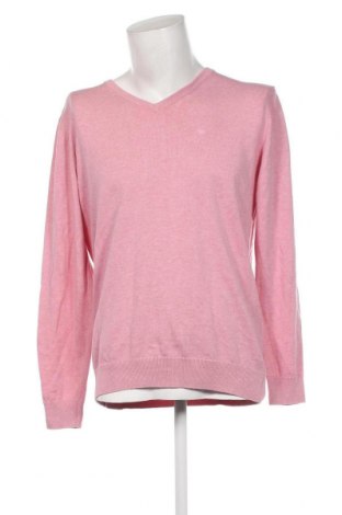 Мъжки пуловер Tom Tailor, Размер XL, Цвят Розов, Цена 21,08 лв.