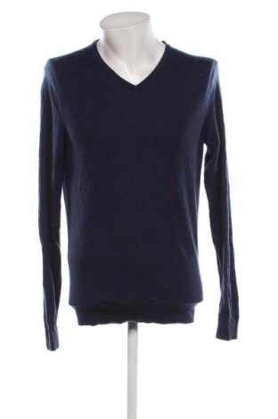 Мъжки пуловер Tommy Hilfiger, Размер L, Цвят Син, Цена 84,55 лв.