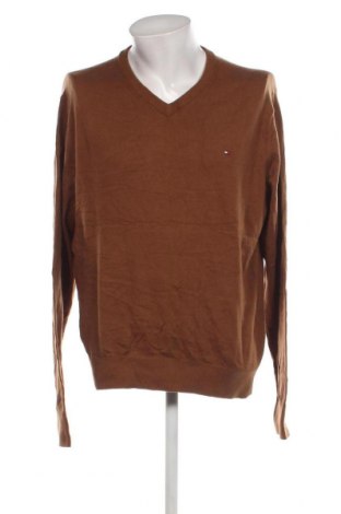 Мъжки пуловер Tommy Hilfiger, Размер XXL, Цвят Кафяв, Цена 89,00 лв.
