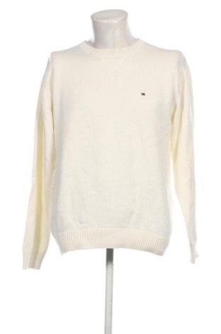 Мъжки пуловер Tommy Hilfiger, Размер XL, Цвят Бял, Цена 84,55 лв.