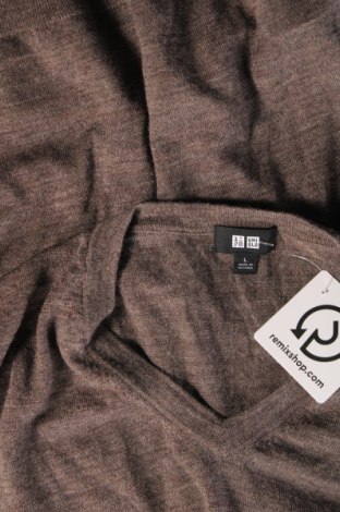 Herrenpullover Uniqlo, Größe L, Farbe Braun, Preis € 14,67