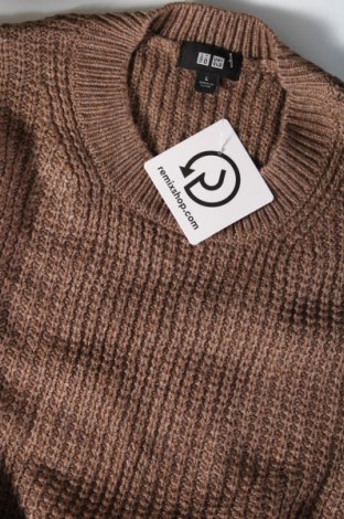 Мъжки пуловер Uniqlo, Размер L, Цвят Кафяв, Цена 21,08 лв.