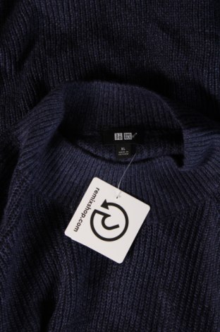 Ανδρικό πουλόβερ Uniqlo, Μέγεθος XL, Χρώμα Μπλέ, Τιμή 13,04 €