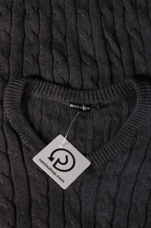 Herrenpullover Watson's, Größe L, Farbe Grau, Preis € 13,96