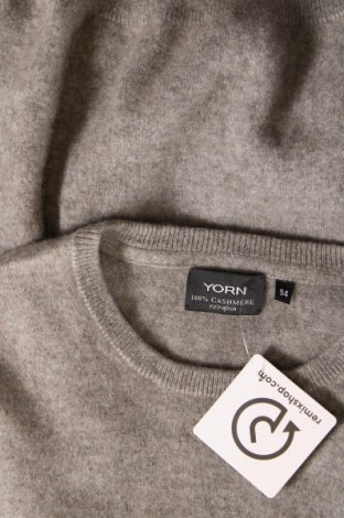 Herrenpullover Yorn, Größe L, Farbe Grau, Preis 20,18 €