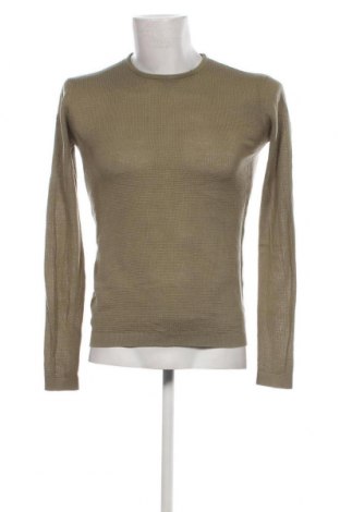 Мъжки пуловер Zara Man, Размер S, Цвят Зелен, Цена 14,40 лв.