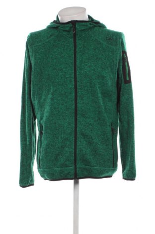 Ανδρικό φούτερ CMP, Μέγεθος XL, Χρώμα Πράσινο, Τιμή 17,75 €