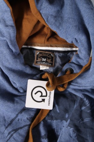 Ανδρικό φούτερ Diesel, Μέγεθος L, Χρώμα Μπλέ, Τιμή 118,02 €