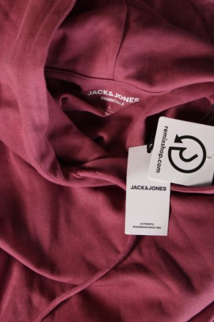 Ανδρικό φούτερ Jack & Jones, Μέγεθος L, Χρώμα Ρόζ , Τιμή 21,14 €