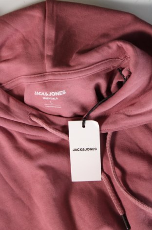 Мъжки суичър Jack & Jones, Размер L, Цвят Розов, Цена 36,90 лв.