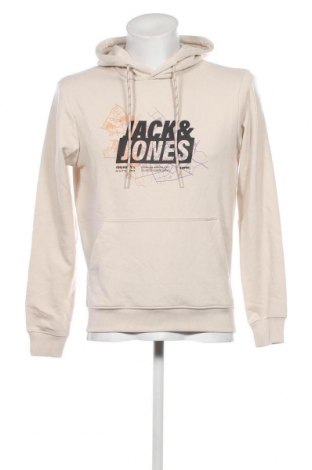 Herren Sweatshirt Jack & Jones, Größe S, Farbe Ecru, Preis 16,91 €