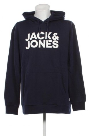 Ανδρικό φούτερ Jack & Jones, Μέγεθος 3XL, Χρώμα Μπλέ, Τιμή 21,14 €