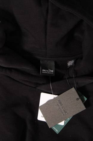 Ανδρικό φούτερ Only & Sons, Μέγεθος L, Χρώμα Μαύρο, Τιμή 13,04 €