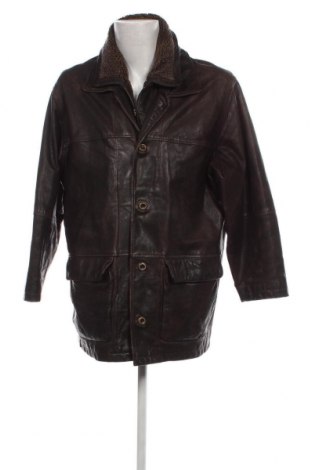 Pánska kožená bunda , Veľkosť XL, Farba Hnedá, Cena  57,64 €