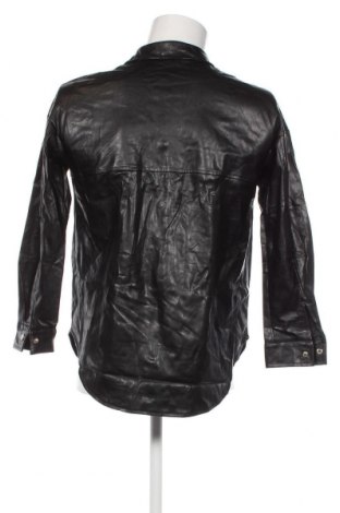 Herren Lederjacke, Größe M, Farbe Schwarz, Preis 30,69 €