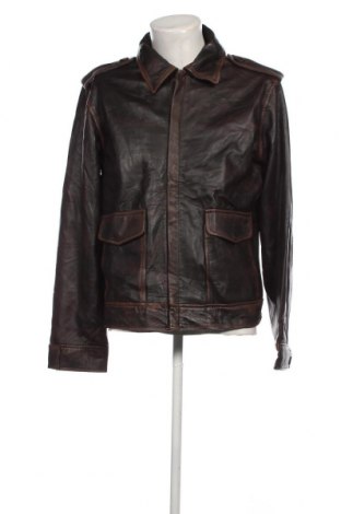 Herren Lederjacke, Größe L, Farbe Braun, Preis € 63,29