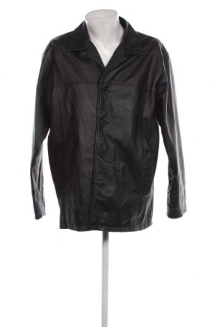 Pánska kožená bunda , Veľkosť XL, Farba Čierna, Cena  54,60 €