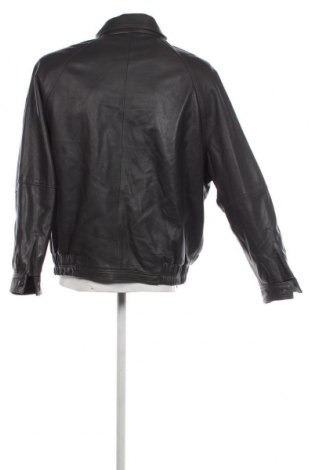 Ανδρικό δερμάτινο μπουφάν, Μέγεθος XL, Χρώμα Γκρί, Τιμή 59,57 €