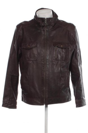 Pánska kožená bunda , Veľkosť L, Farba Hnedá, Cena  54,60 €
