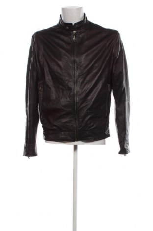 Pánska kožená bunda , Veľkosť L, Farba Čierna, Cena  54,60 €