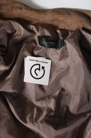 Pánská kožená bunda  Calvin Klein, Velikost M, Barva Béžová, Cena  3 276,00 Kč