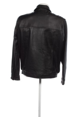 Ανδρικό δερμάτινο μπουφάν David Moore, Μέγεθος L, Χρώμα Μαύρο, Τιμή 69,90 €