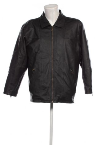 Ανδρικό δερμάτινο μπουφάν Henry Morell, Μέγεθος M, Χρώμα Μαύρο, Τιμή 59,57 €