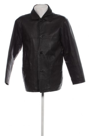 Ανδρικό δερμάτινο μπουφάν Henry Morell, Μέγεθος S, Χρώμα Μαύρο, Τιμή 59,57 €