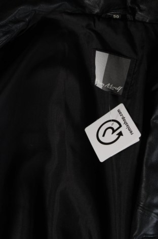 Ανδρικό δερμάτινο μπουφάν Henry Morell, Μέγεθος L, Χρώμα Μαύρο, Τιμή 59,57 €